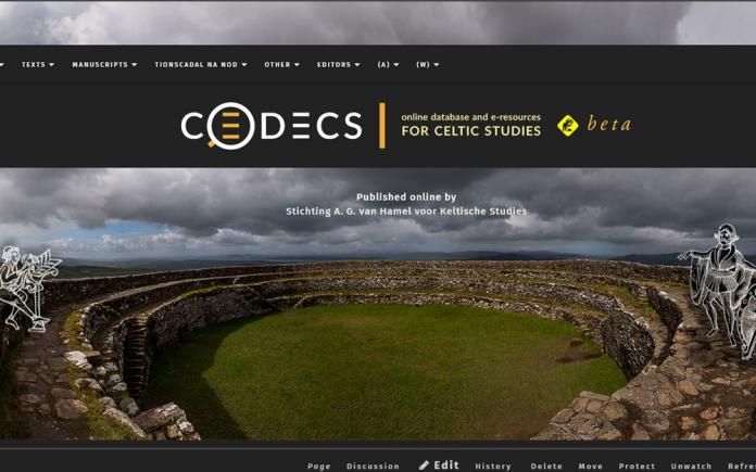 screenshot of CODECS